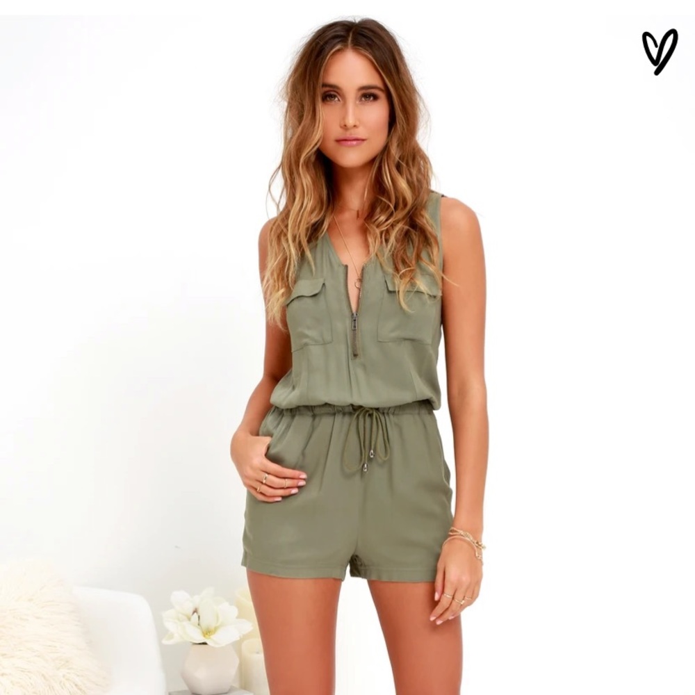 Lulu’s Olive Green Romper